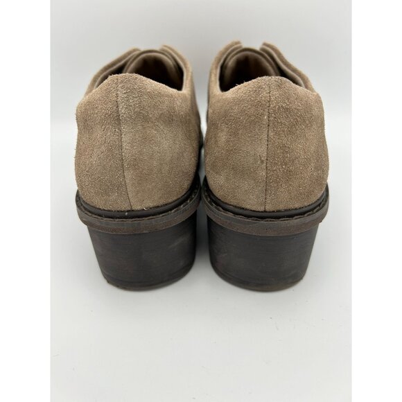 Clarks Collection Womens Faux Suede Slip-On Wedge Loafer Size 7 - Picture 7 of 10